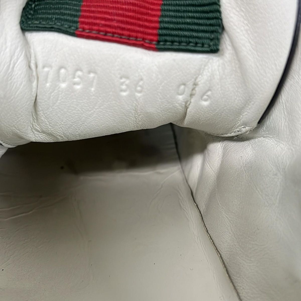 Gucci Sneakers 36 Reweb Black White Multi GG Pattern Sherry — view 5