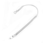 Hermes Necklace Choker Booklet Series GM Inflexible 44 Silver — view 7