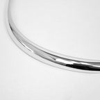 Hermes Necklace Choker Booklet Series GM Inflexible 44 Silver — view 5