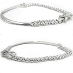 Hermes Necklace Choker Booklet Series GM Inflexible 44 Silver — view 2