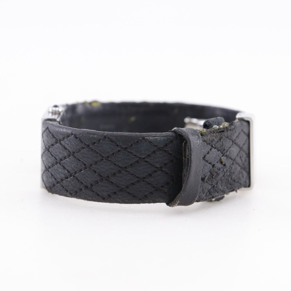 Chanel Quilted Stainless Steel Leather Quartz Analog Display — view 4