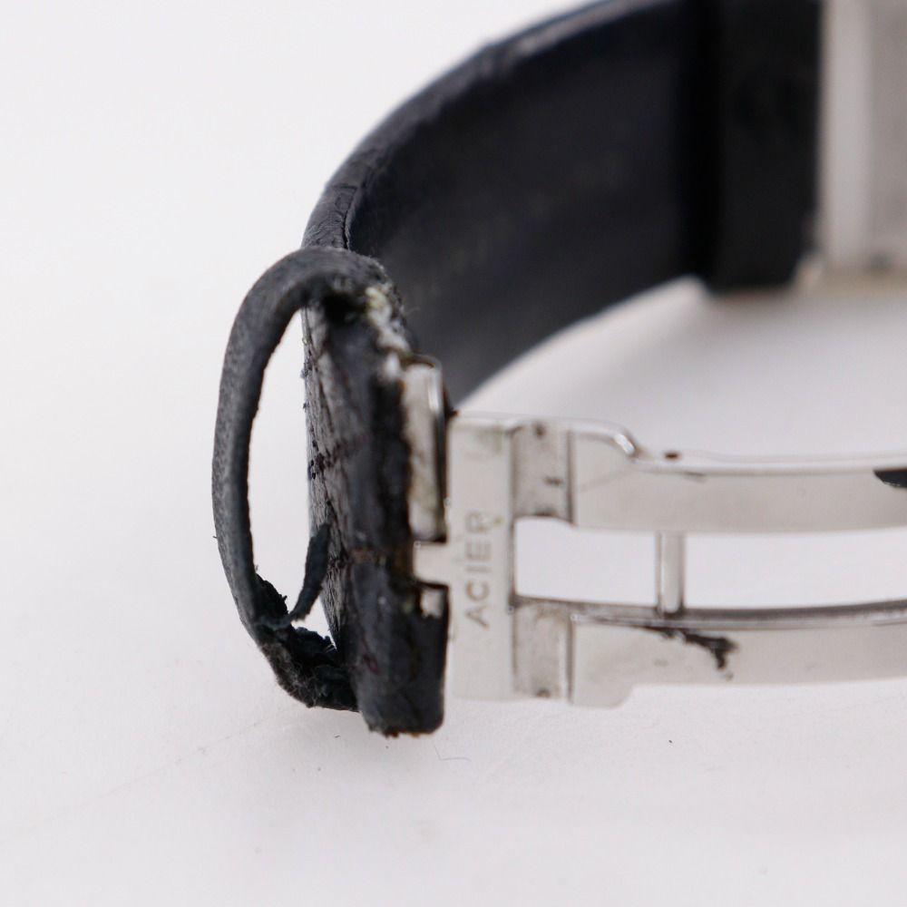 Chanel Quilted Stainless Steel Leather Quartz Analog Display — view 8