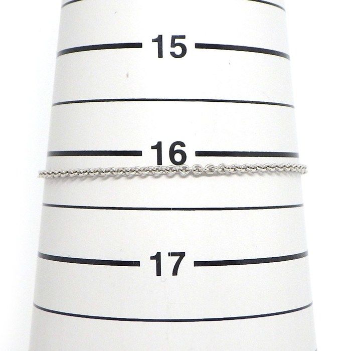 Hermes Bracelet Echappee Toggle Motif Mini Chaine D'ancre 18K White Gold — view 8