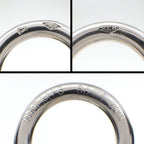 Hermes Bracelet Echappee Toggle Motif Mini Chaine D'ancre 18K White Gold — view 4