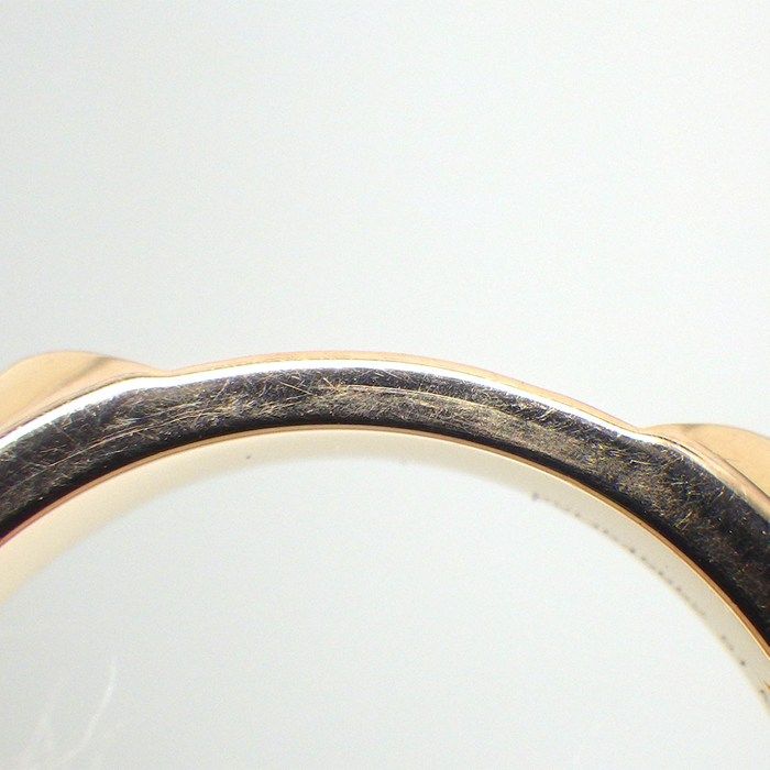 Hermes Ring Clou de Pave 65 Points Diamond 18K Pink — view 7