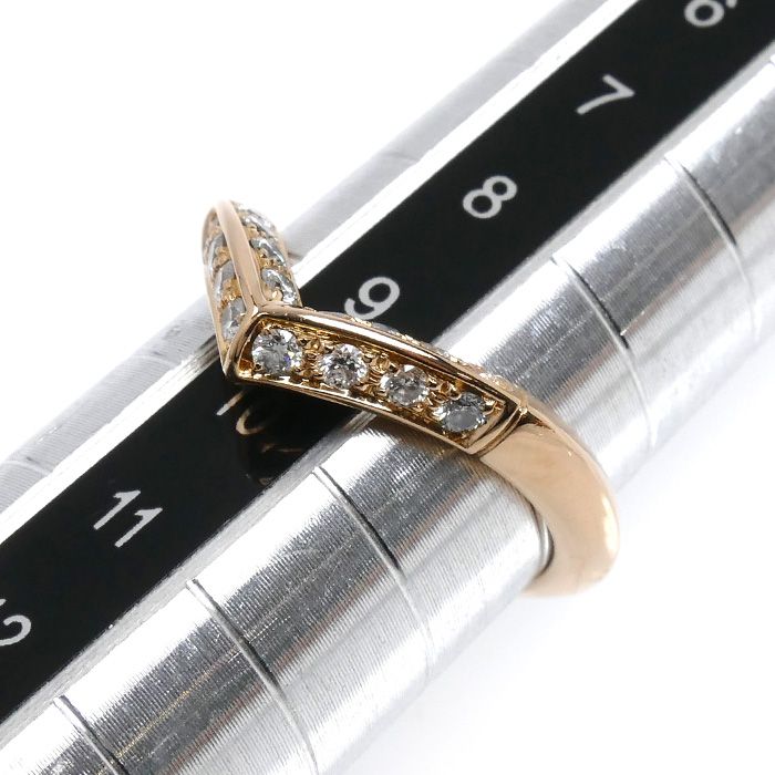 Louis Vuitton 18K Pink Gold Ring Diamond 49 — view 7