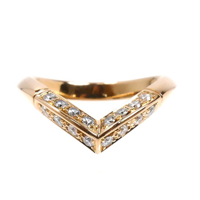 Louis Vuitton 18K Pink Gold Ring Diamond 49 — view 4