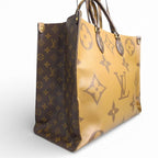 Louis Vuitton On The Go GM Monogram Giant Tote Shoulder Bag Brown — view 3
