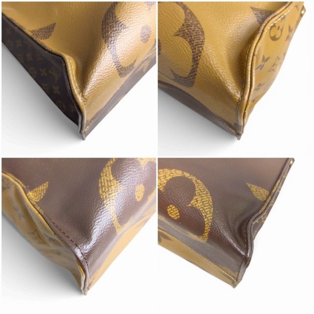 Louis Vuitton On The Go GM Monogram Giant Tote Shoulder Bag Brown — view 6