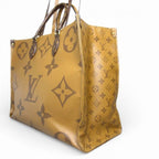Louis Vuitton On The Go GM Monogram Giant Tote Shoulder Bag Brown — view 4