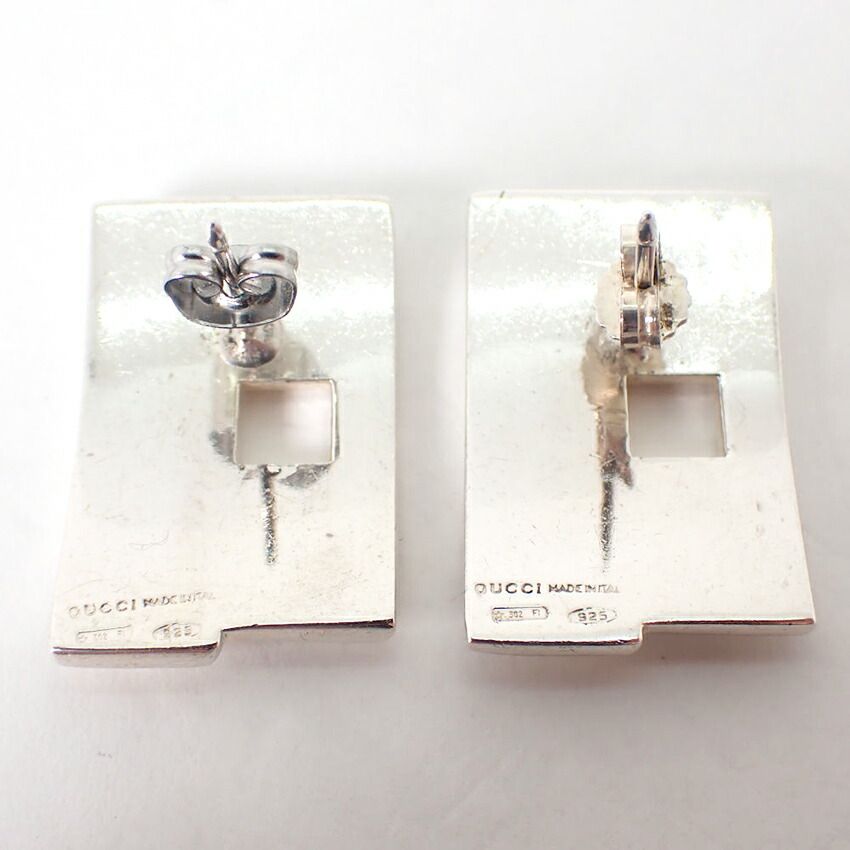 Gucci 925 Logo Earrings — view 6