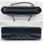 Chanel Enamel Chocolate Chain Shoulder Bag Price Negotiation Welcome — view 4