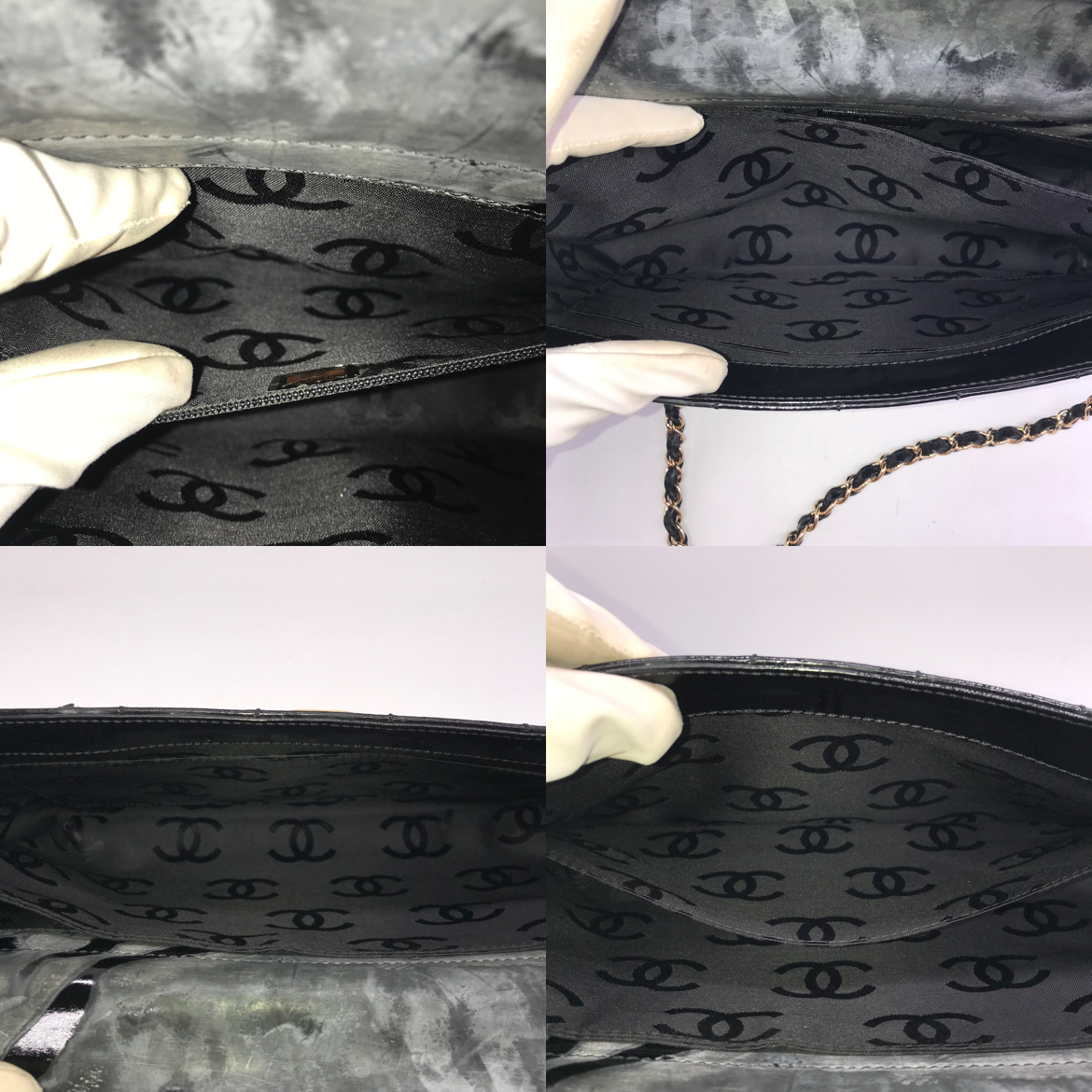 Chanel Enamel Chocolate Chain Shoulder Bag Price Negotiation Welcome — view 6