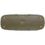 Saint Laurent Yves Muse Leather Olive Handbag — view 4