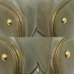 Saint Laurent Yves Muse Leather Olive Handbag — view 5