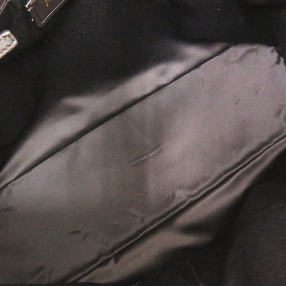 Saint Laurent Yves Muse Leather Olive Handbag — view 6
