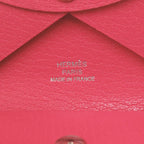 Hermes Calvi Duo Chevre Misor Rose Silver Coin — view 9