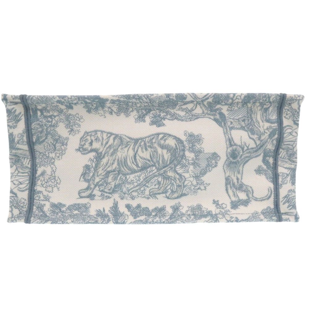 Dior Book Tote Toile de Jouy Embroidery Cotton Light — view 4