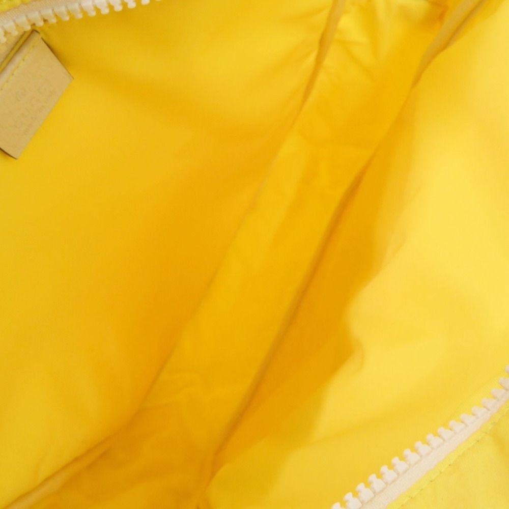 Gucci Interlocking Blind for Love Yellow Backpack — view 5