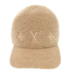 Louis Vuitton Wool Glam Cotton Beige Hat Cap — view 5