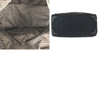 Prada Tessuto Saffiano Black Silver Nylon Tote — view 9
