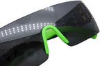 Louis Vuitton LV Graffiti Mask Sunglasses Black Green Stephen Sprouse Eyewear — view 4