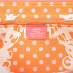 Hermes Azap Long Silk in Zip Around Wallet Rose Azalea Pink Orange Veau — view 5