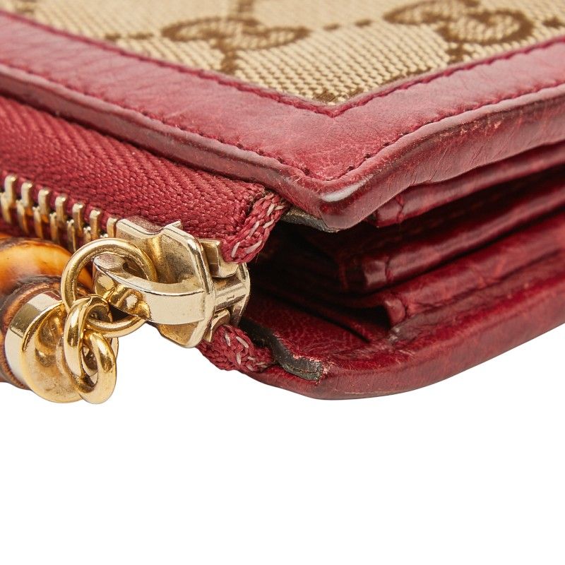 Gucci GG Canvas Brown Red — view 6