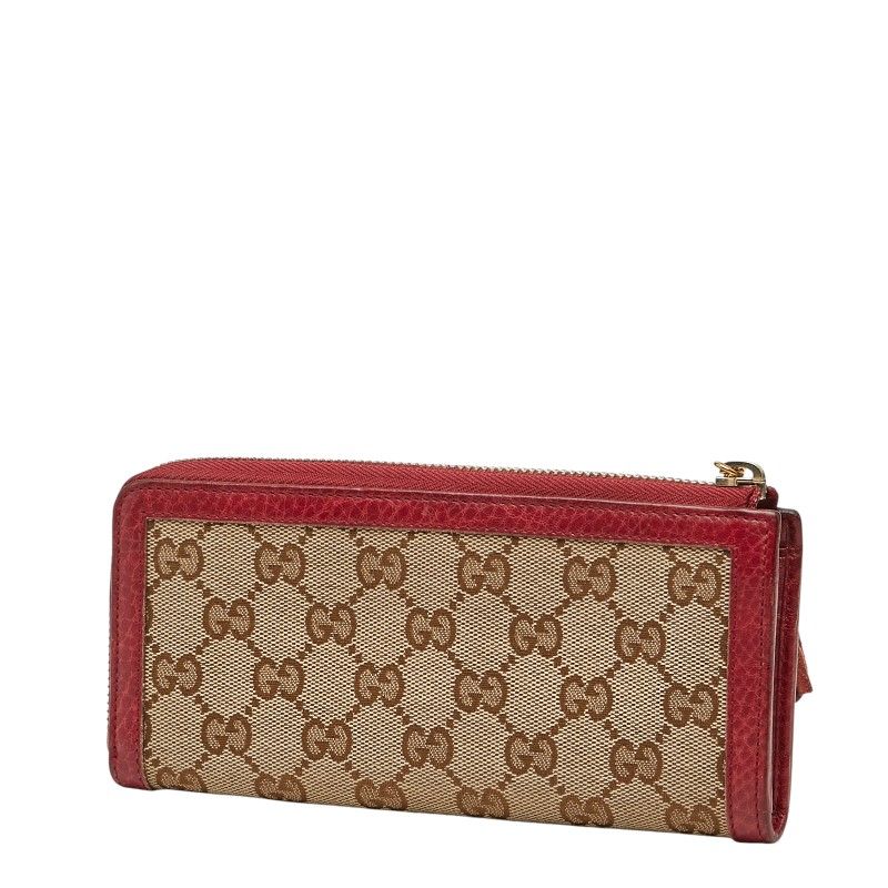 Gucci GG Canvas Brown Red — view 2