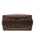 Louis Vuitton Damier Naviglio Brown Leather — view 3