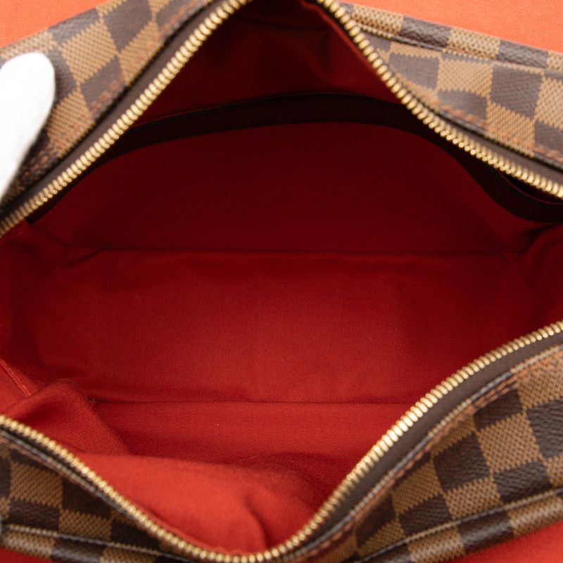 Louis Vuitton Damier Naviglio Brown Leather — view 4