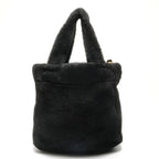 Prada Handbag Shearling Logo 2-Way — view 4