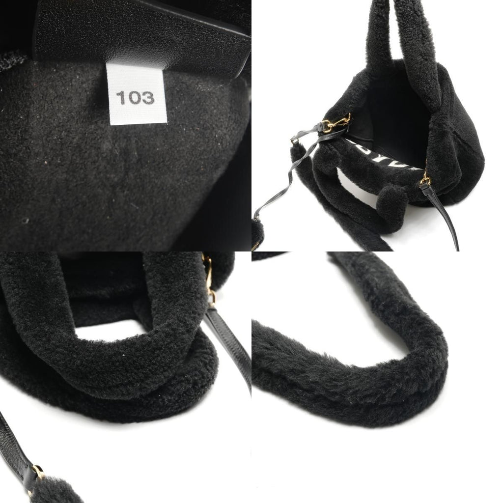 Prada Handbag Shearling Logo 2-Way — view 9