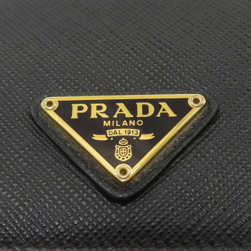 Prada Logo Wallet Saffiano — view 9
