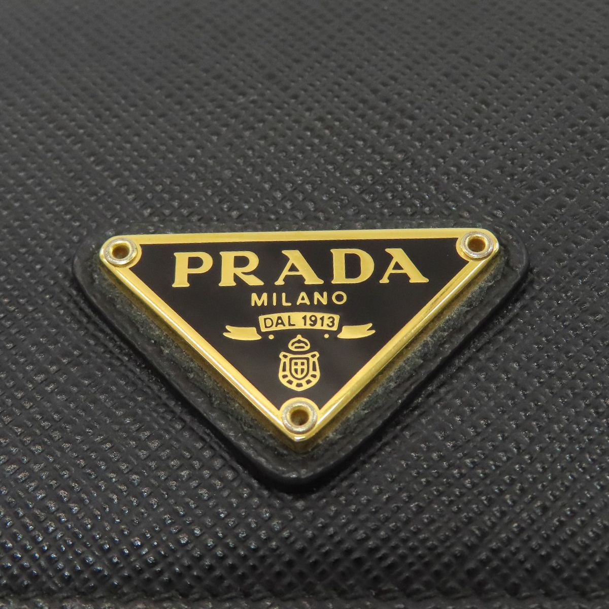 Prada Logo Wallet Saffiano — view 9
