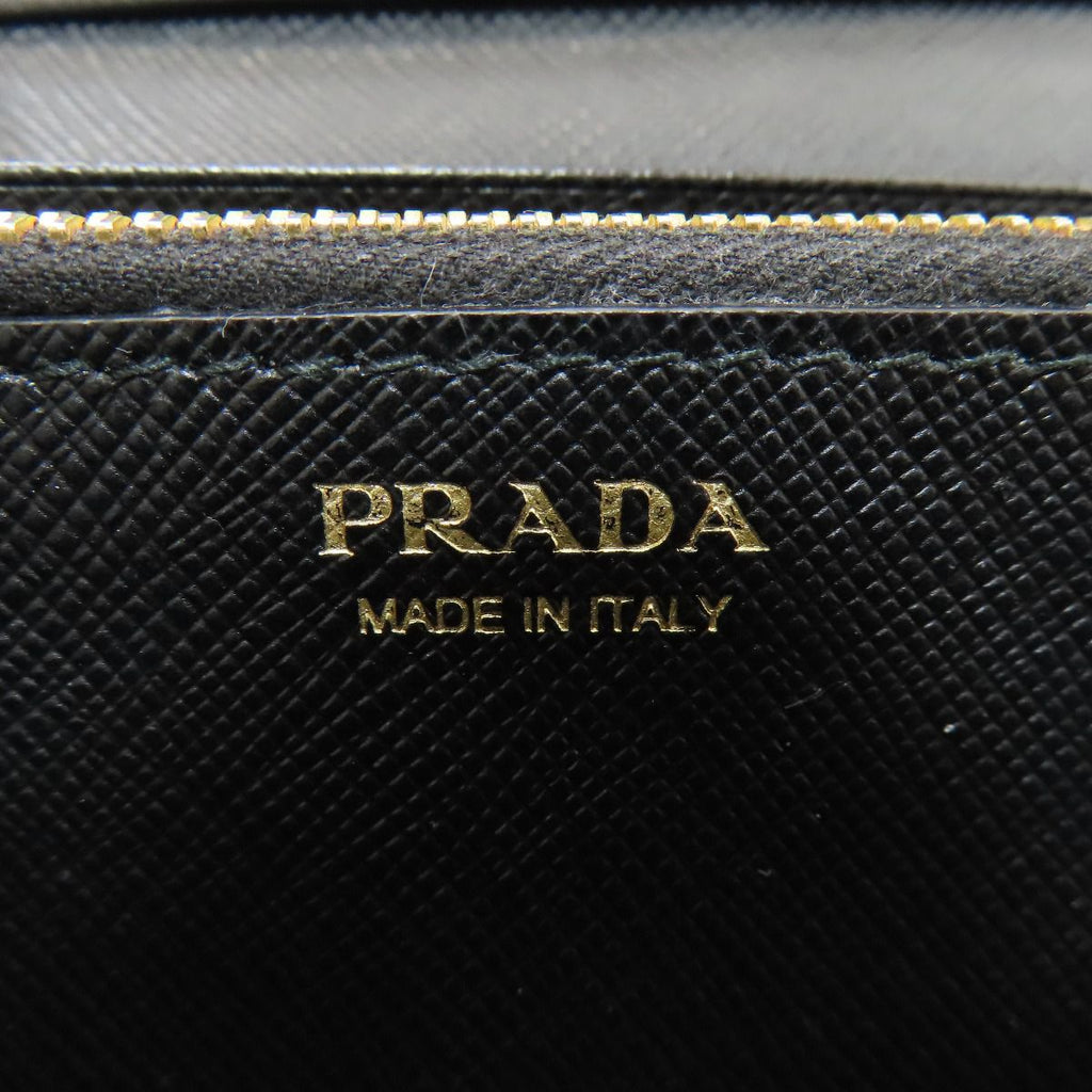 Prada Logo Wallet Saffiano — view 7