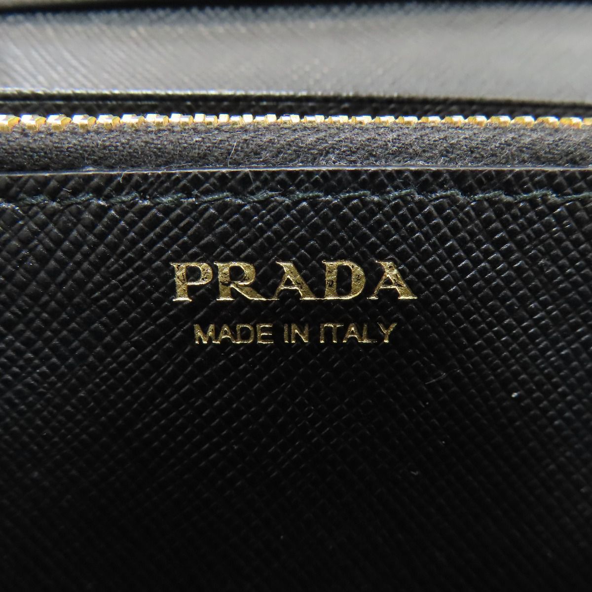 Prada Logo Wallet Saffiano — view 7