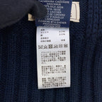 Hermes Scarf Quarter Bash Cashmere Silk Fall/winter Marine — view 8
