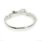 Hermes Bracelet Book le Series Inflexible GM 17 Silver — view 2