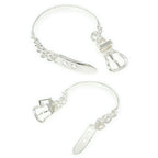 Hermes Bracelet Book le Series Inflexible GM 17 Silver — view 5
