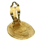 Chanel Logo Play Toy Ring Gold Earrings — view 6