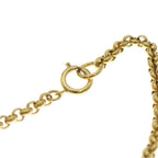 Chanel CC Logo Chain Necklace Gold — view 4