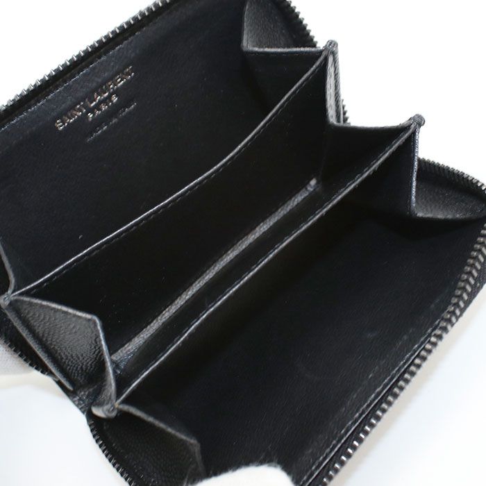 Saint Laurent Coin Case YSL Logo Purse — view 5