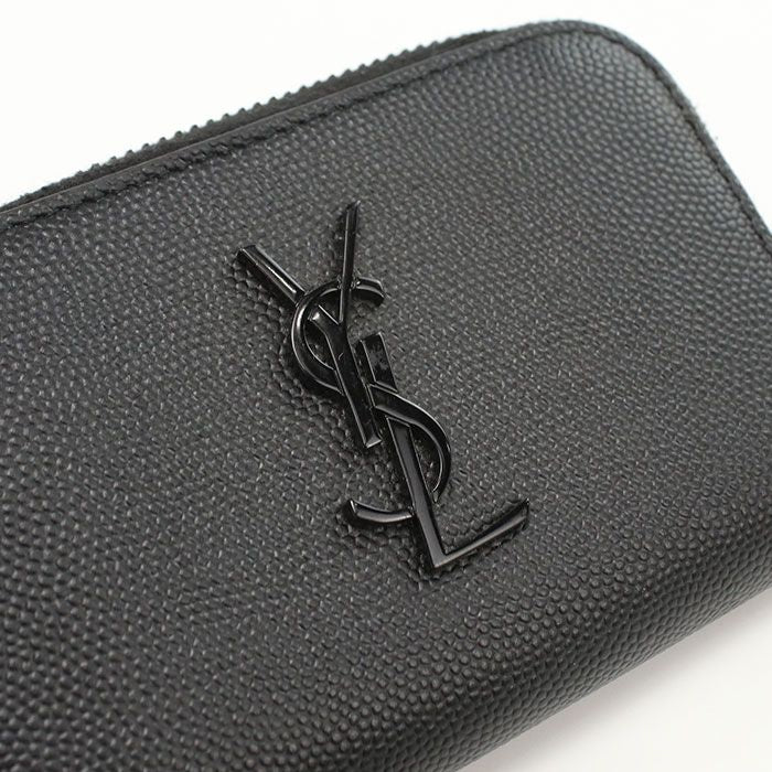 Saint Laurent Coin Case YSL Logo Purse — view 7