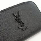 Saint Laurent Coin Case YSL Logo Purse — view 7