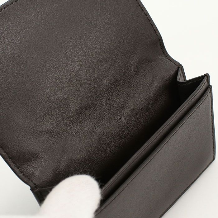 Bottega Veneta Business Card Case Intrecciato Holder Leather — view 5