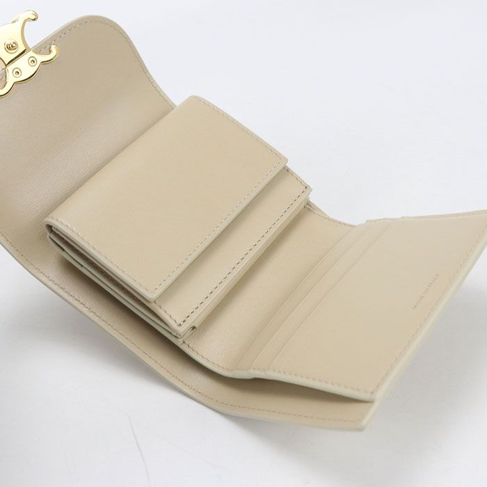 Celine Small Flap Wallet Triomphe Trifold — view 3