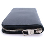 Louis Vuitton Zippy Wallet Vertical Taiga Noir Black Round — view 3