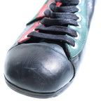 Gucci Sherry Line Leather Low Cut Sneakers Black — view 6