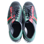 Gucci Sherry Line Leather Low Cut Sneakers Black — view 4